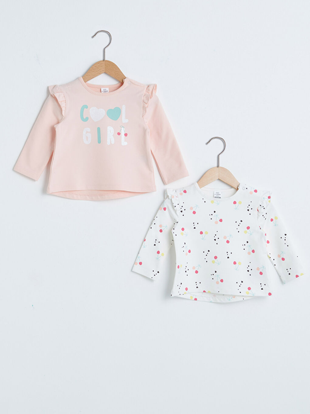 2-pack Baby Girl's Figured T-Shirt