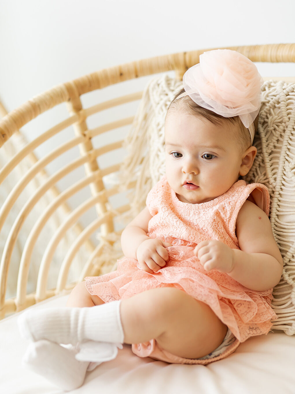 Bandeau de cheveux bébé fille-1