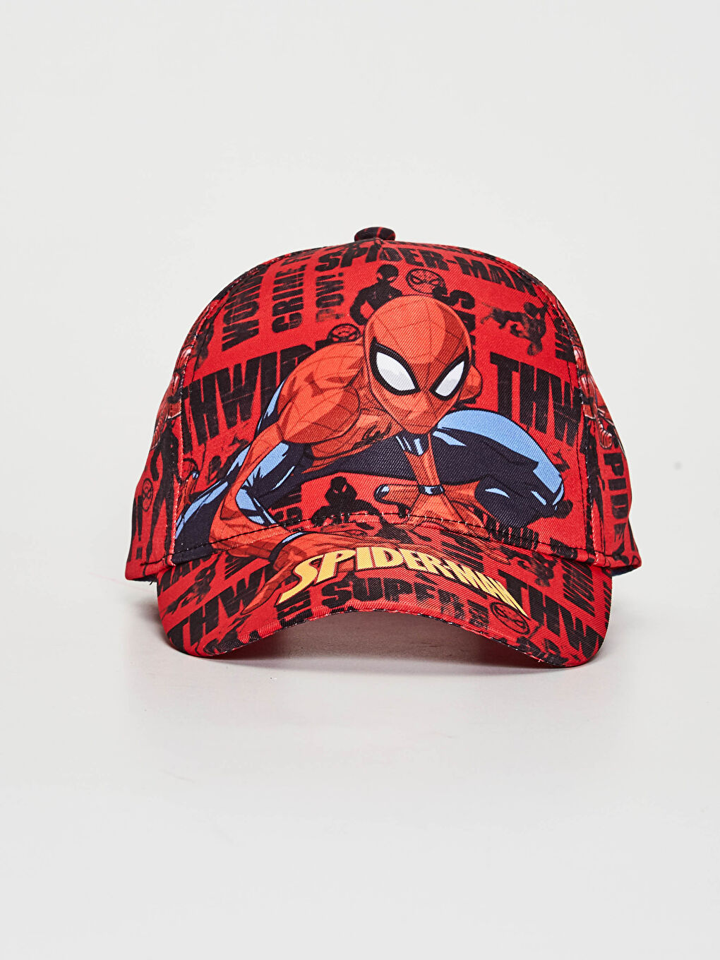 Boy Spıderman Printed Hat-1