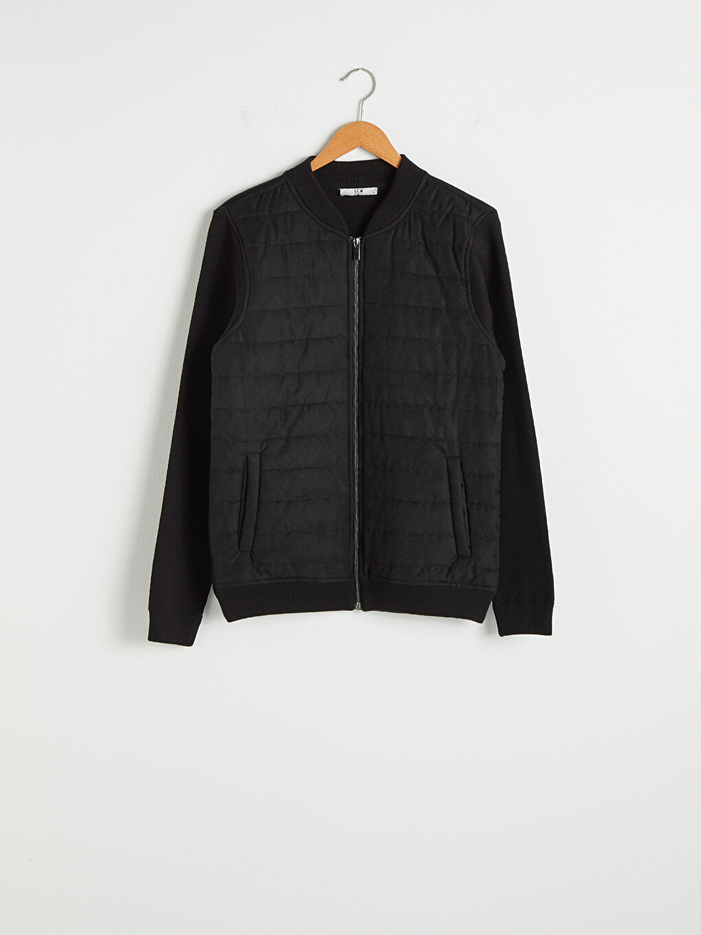 LCW Vision Slim Fit Bomber Knitwear Coat -S10869Z8-J0F - LC