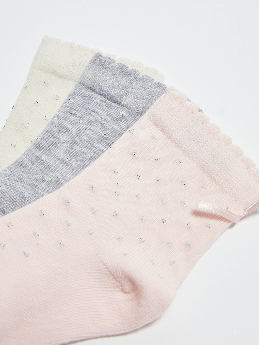 Patterned Baby Girls' Ankle Socks 3-pack-1