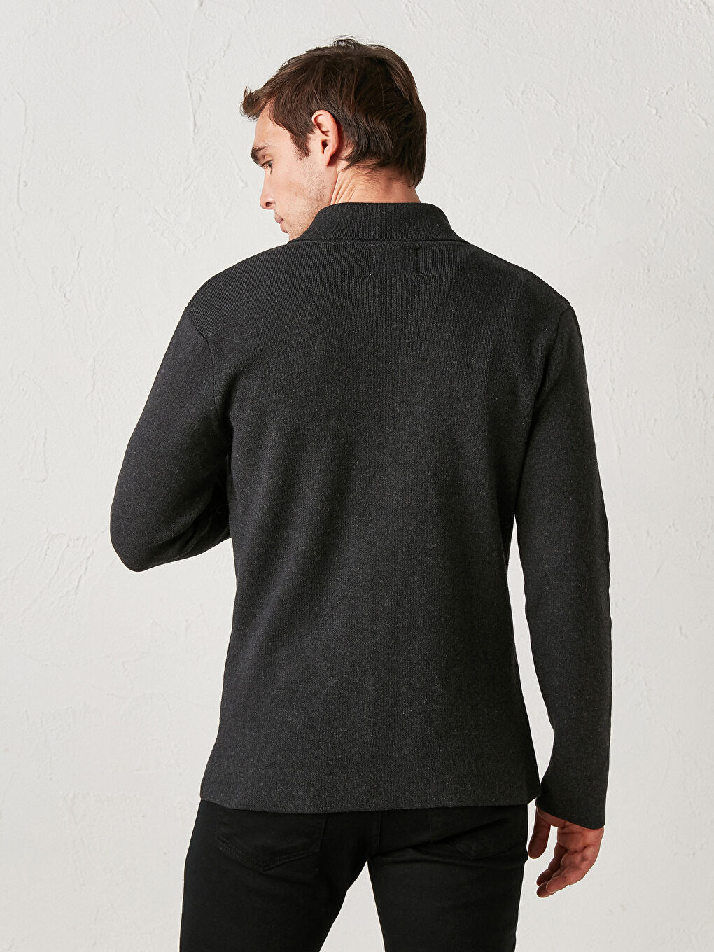 Cardigan Slim Fit Léger en Tricot-3