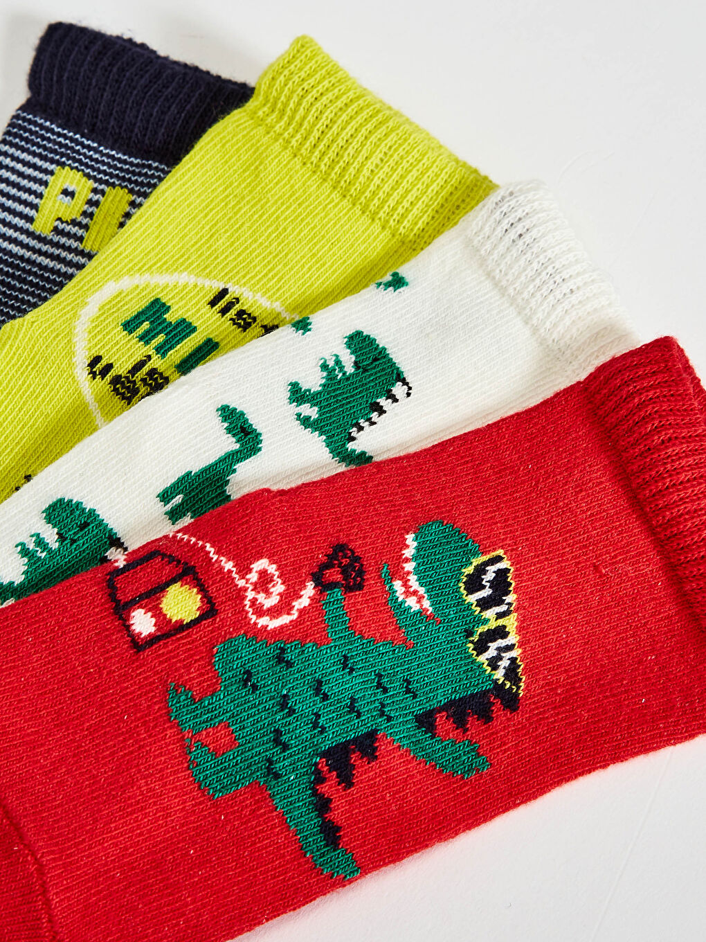 ٤-قطع جوارب الكاحل للأولاد الرضع-2