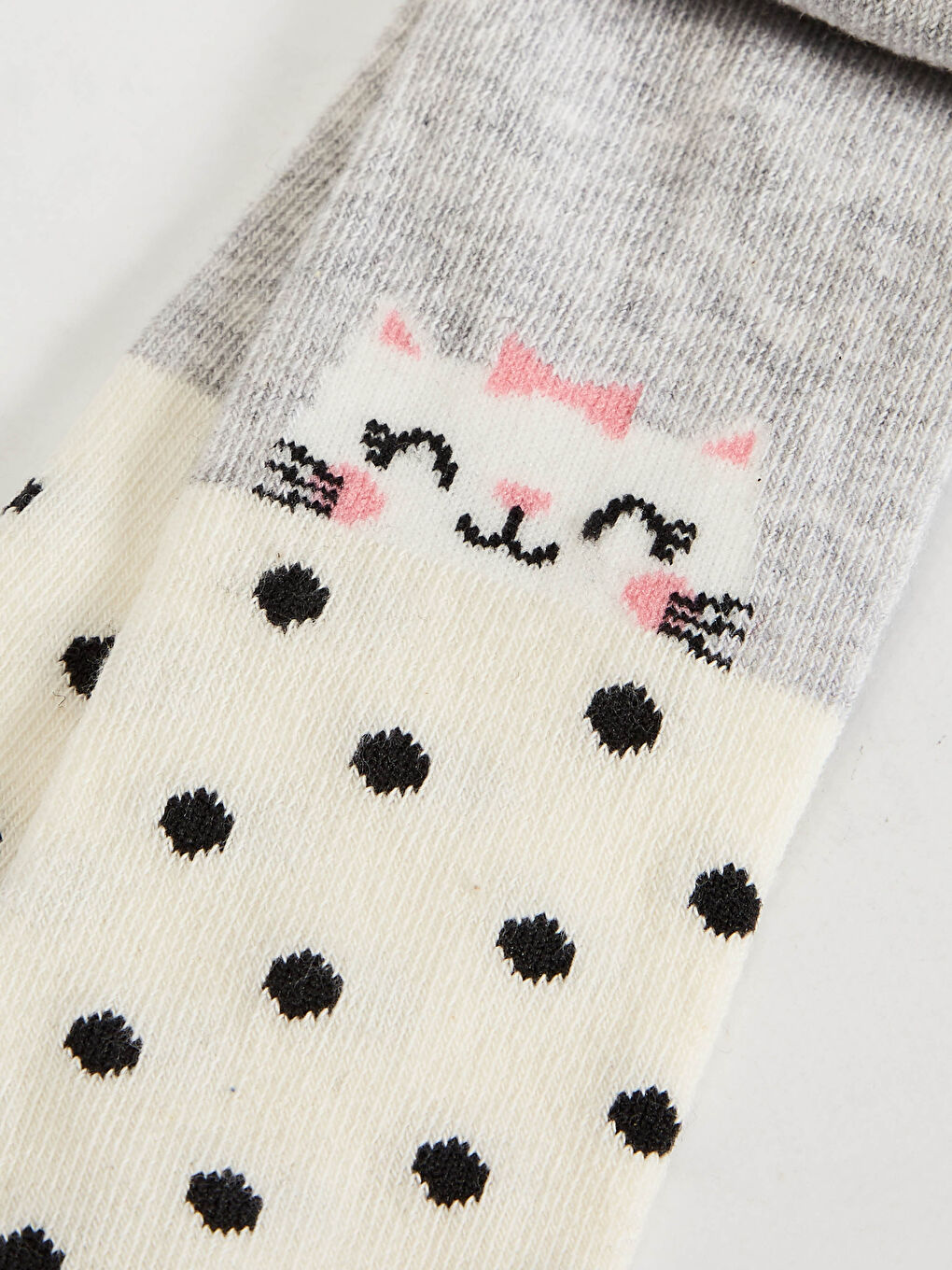 Baby Girl Polka Dot Tights-1