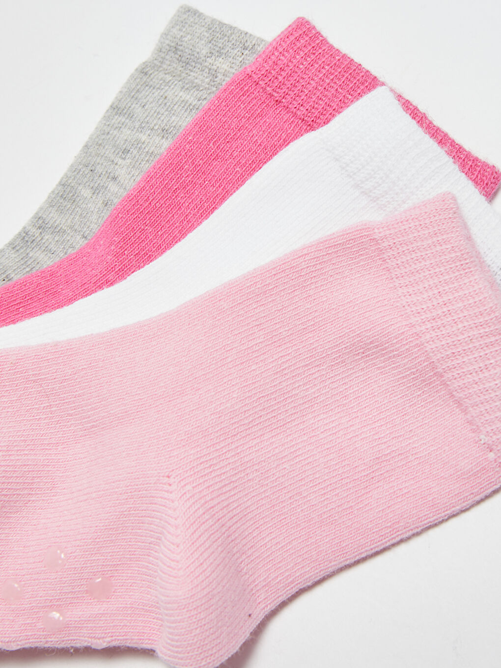 Basic Baby Girl Socks 4 Pieces-2