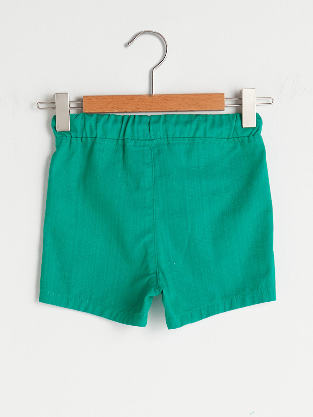 Шорты Габардиновые Базовые На Резинке Comfort Fit-1