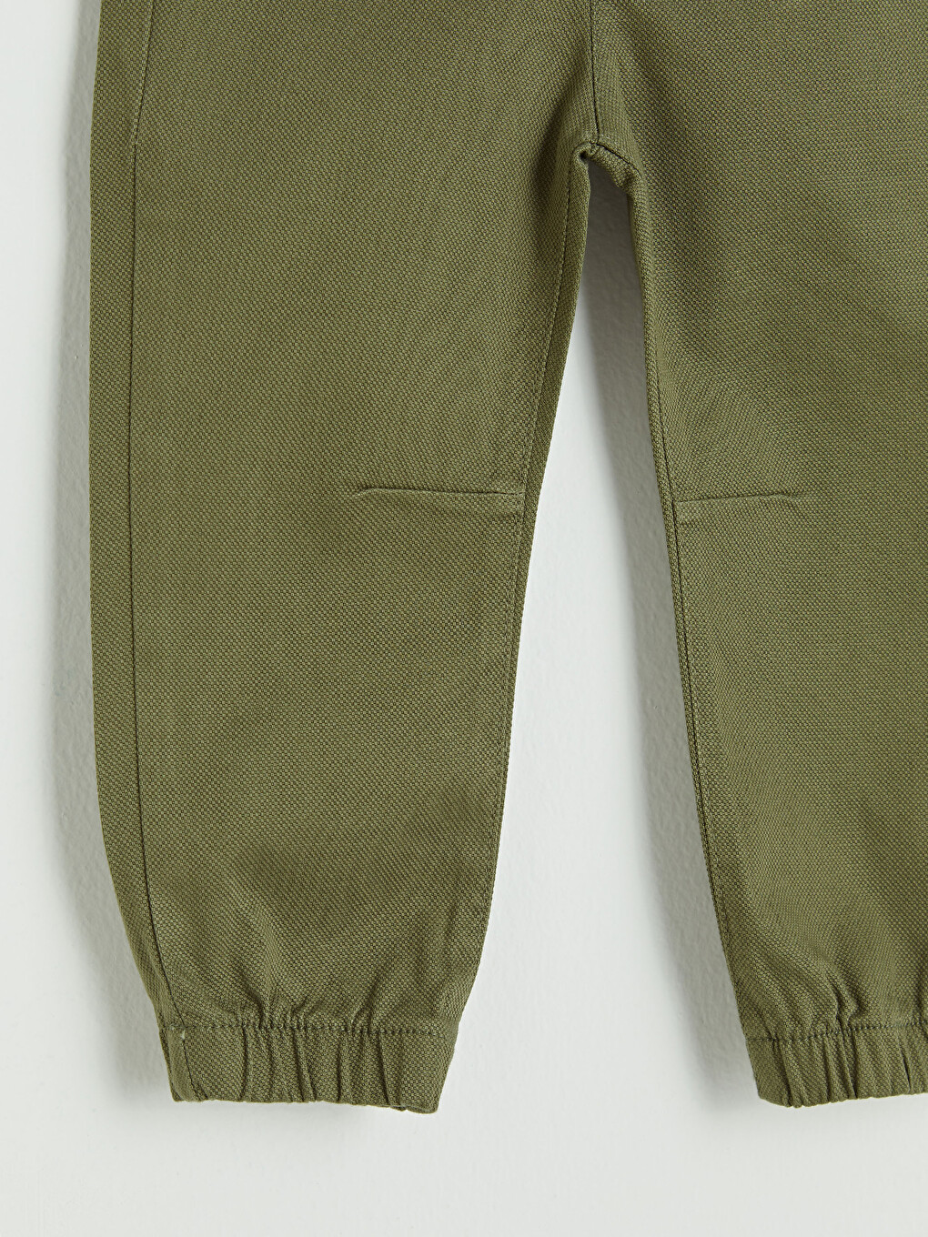 Textured Fabric Baby Boy Jogger Trousers-2