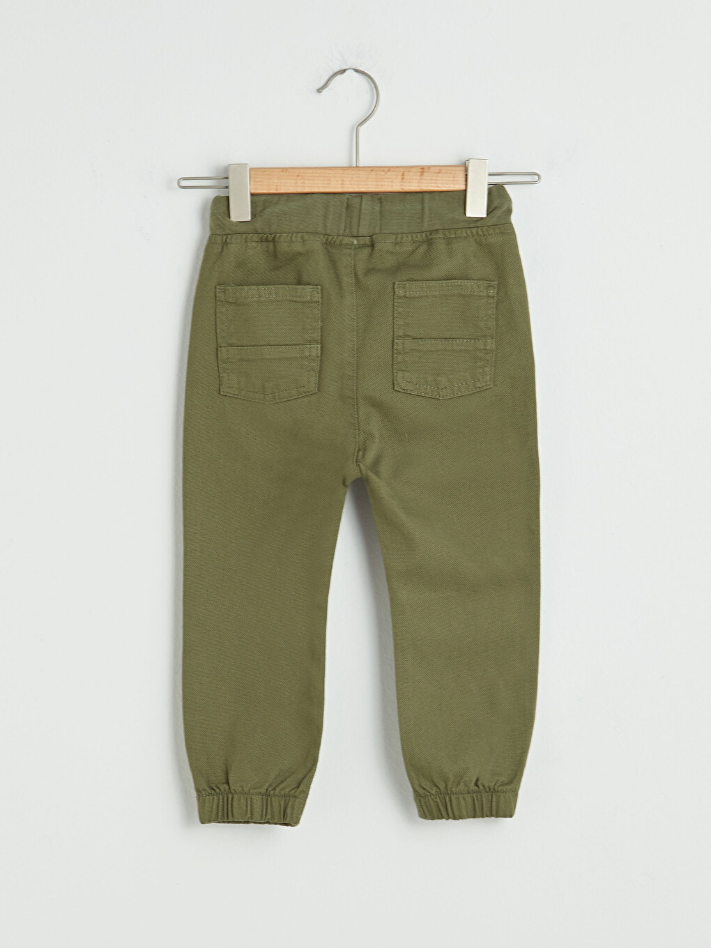 Textured Fabric Baby Boy Jogger Trousers-3