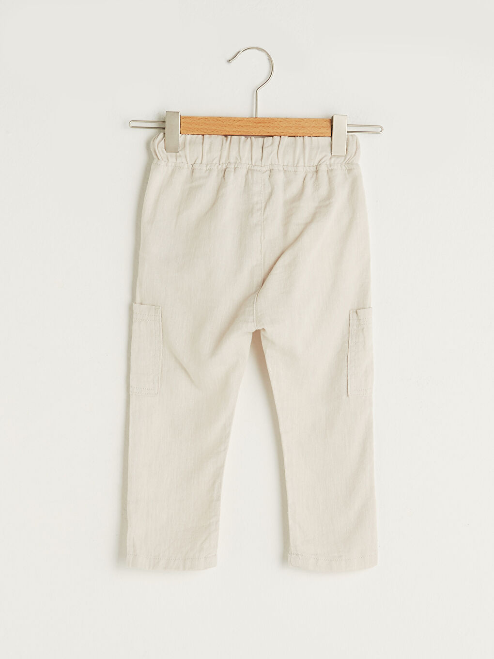 Elasticated Waist Basic Baby Boys' Trousers-1