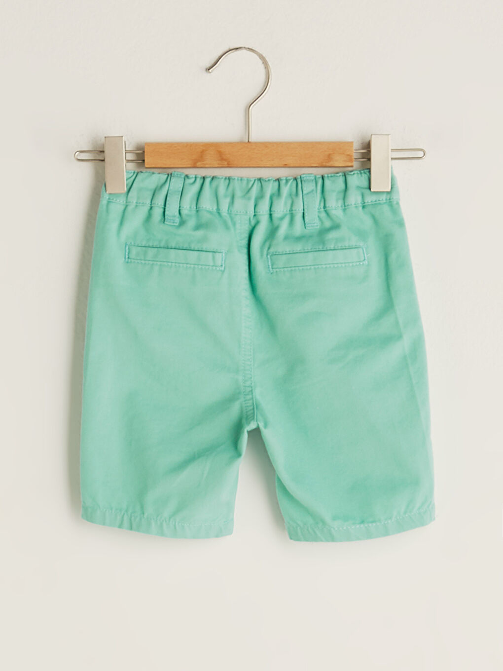 Shorts Basique pour Bébé Garçons à Taille Élastiquée-1