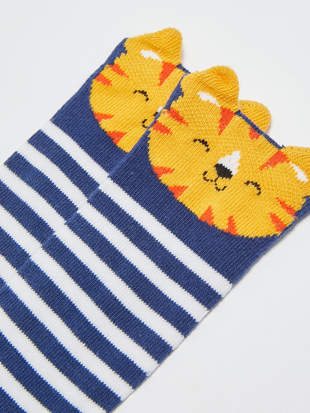 Patterned Baby Boy Knee High Socks-1