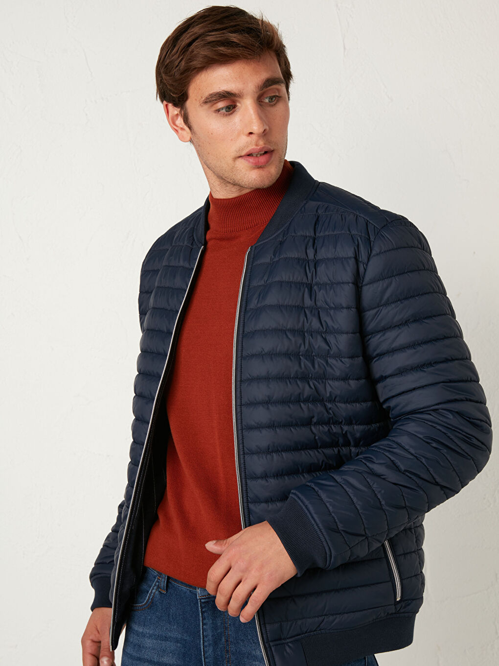 Slim fit  bomber kaput  sa koledž kragnom -S10995Z8-MVW