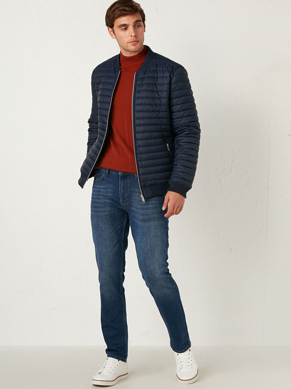 Slim fit  bomber kaput  sa koledž kragnom -S10995Z8-MVW