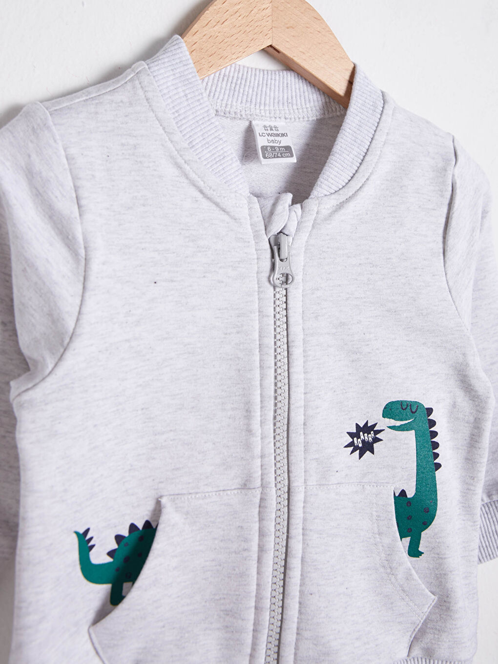 Baby Boy’s Zip-Down Sweatshirt and Trousers-2