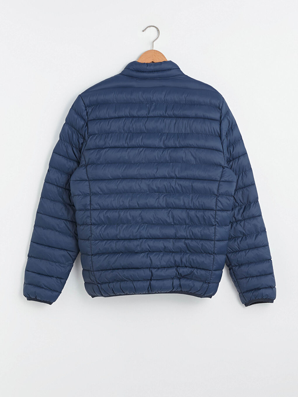 Standard Fit Funnel Neck Men's Puffer Coat-6