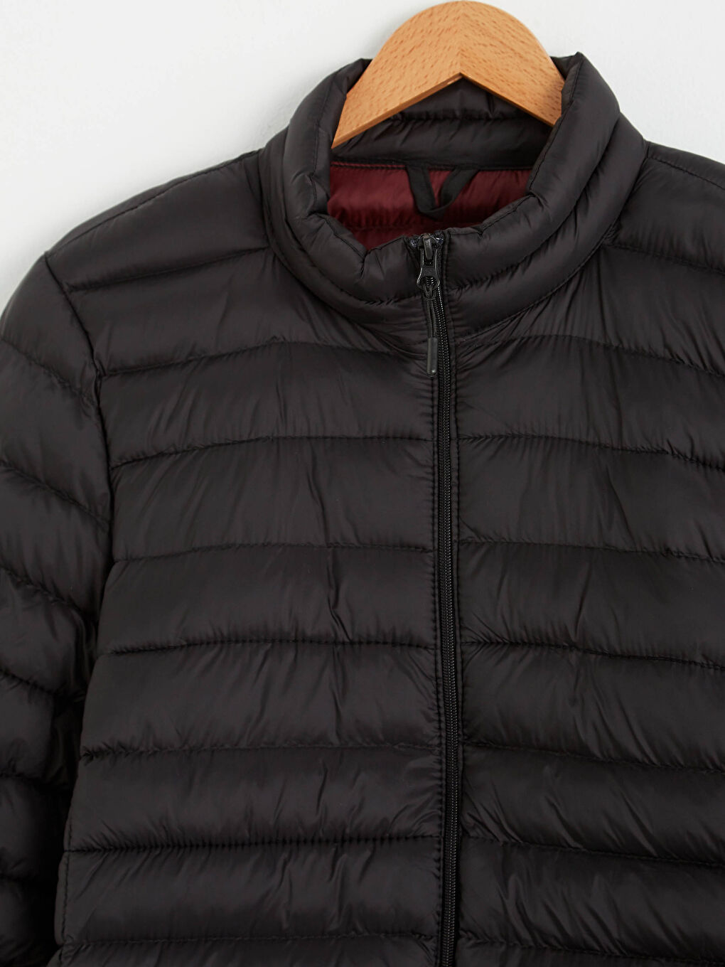 Standard Fit Funnel Neck Men's Puffer Coat-7