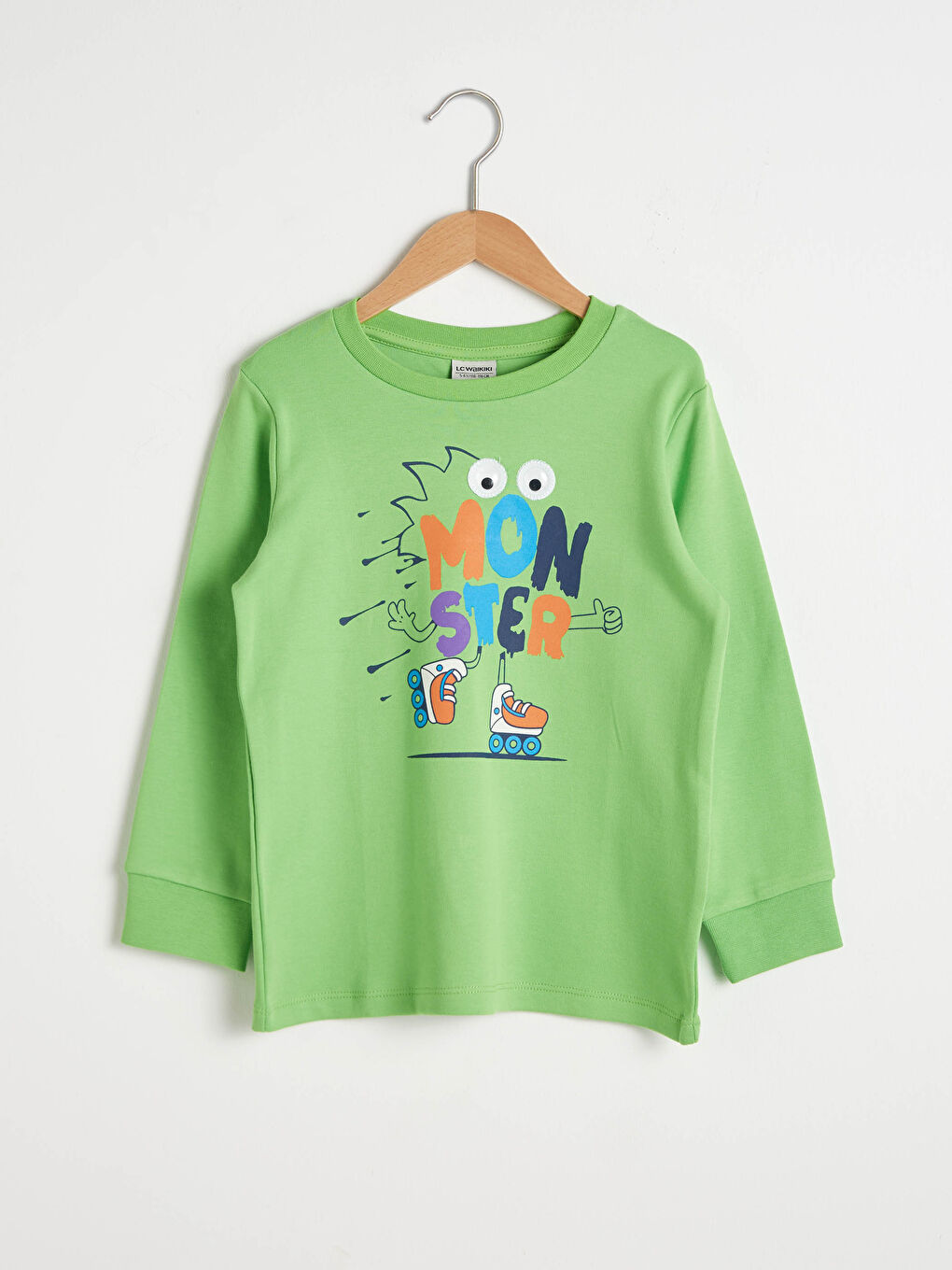 تيشيرت قطن مطبوع للأولاد