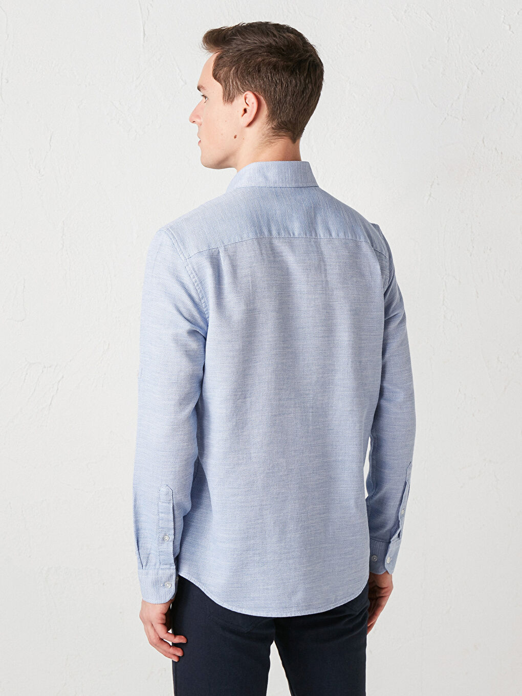 Regular Fit Long Sleeve Shirt-2