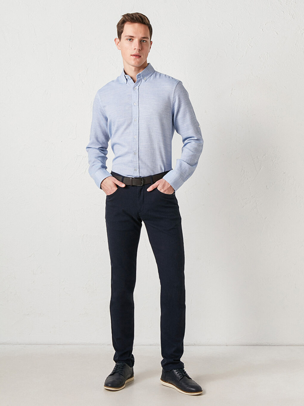 Regular Fit Long Sleeve Shirt-3