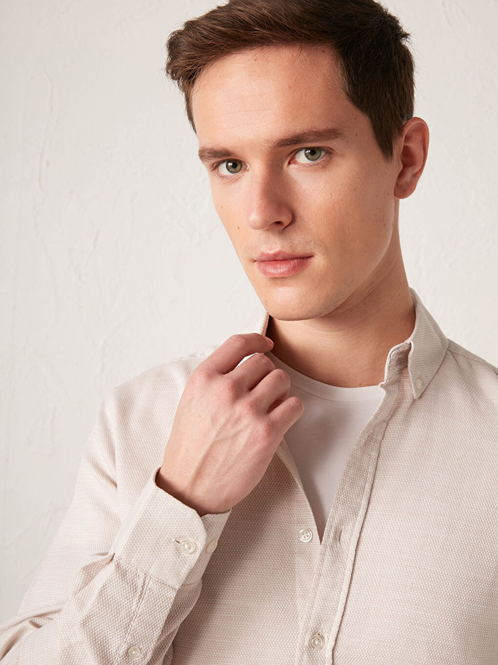 Regular Fit Long Sleeve Shirt-1