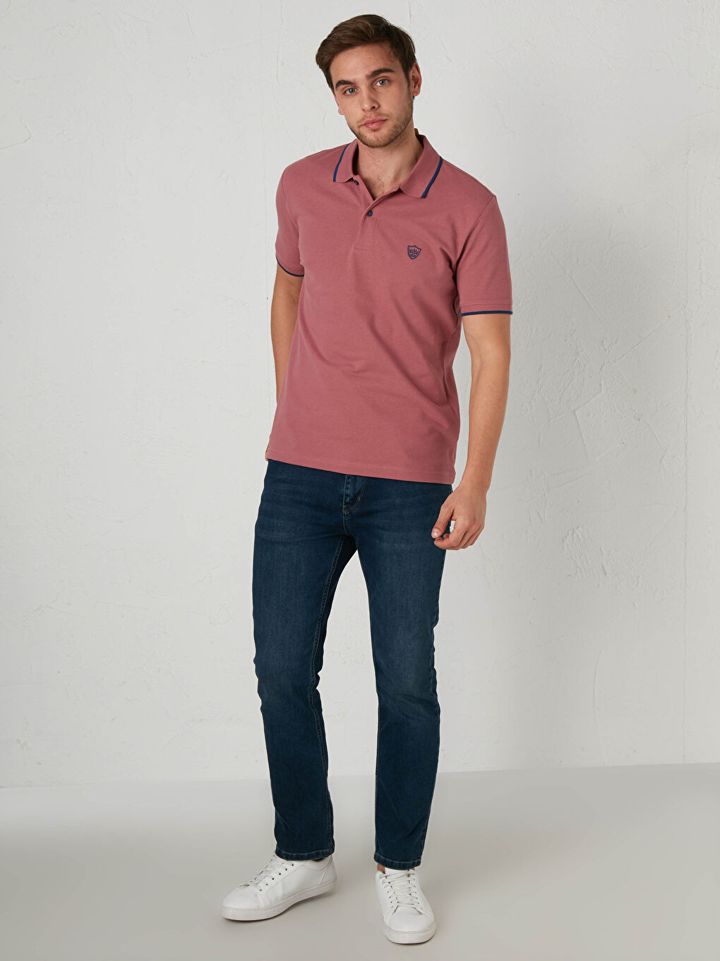 Polo majica  kratkih rukava sa rol-kragnom-2