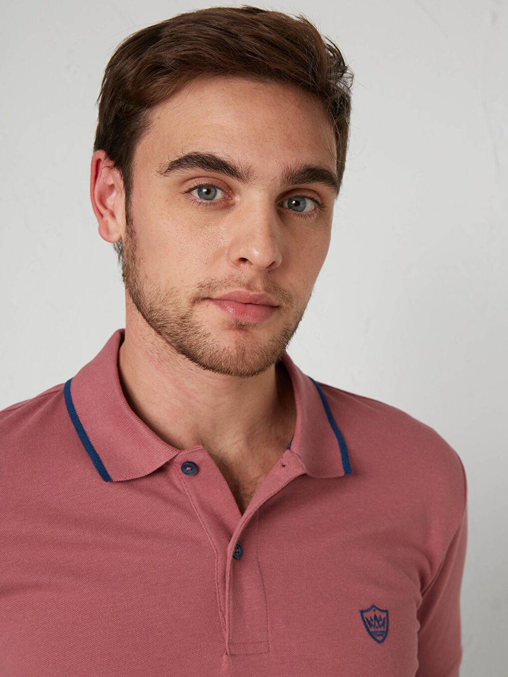 Polo majica  kratkih rukava sa rol-kragnom-1