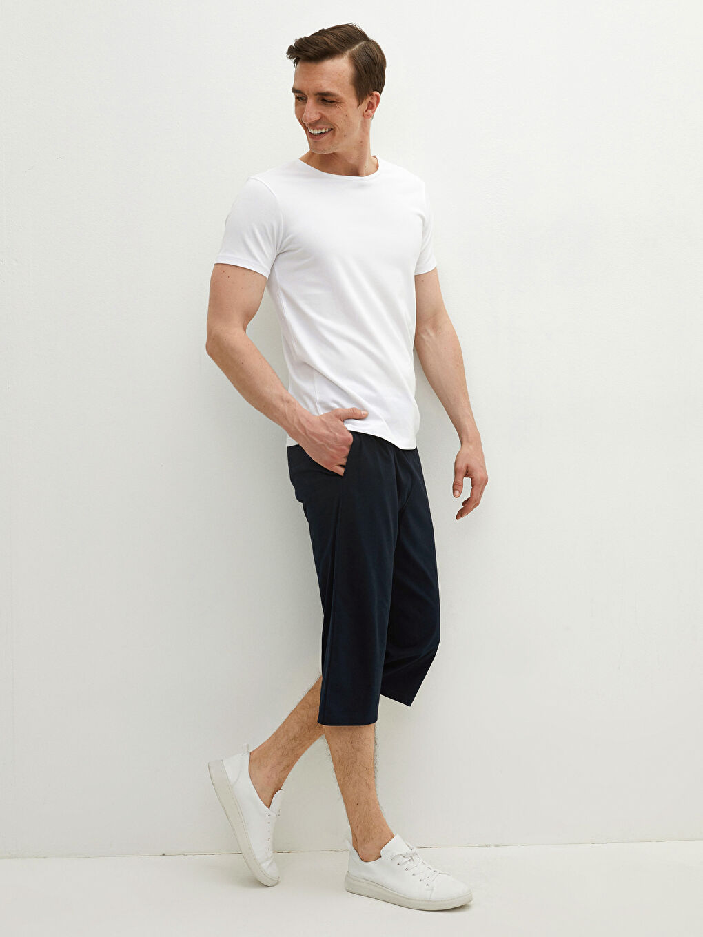 LCWAIKIKI Basic Standardmuster-Roller-Shorts für Herren -S11221Z8-L6K