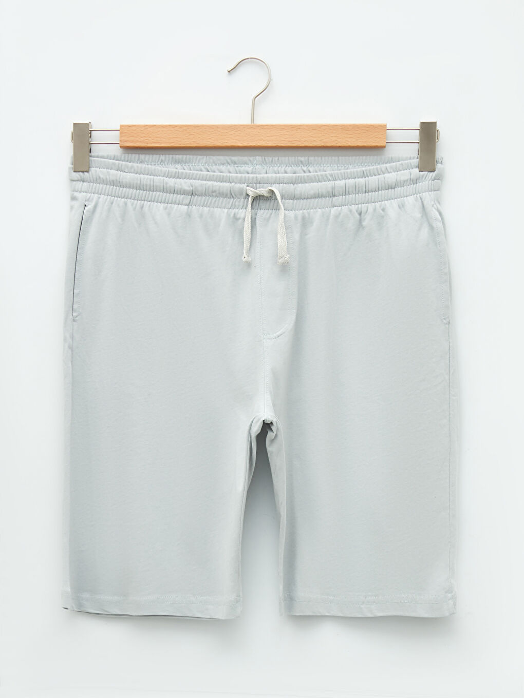 Regular Fit Men's Shorts with Elastic Waist-5