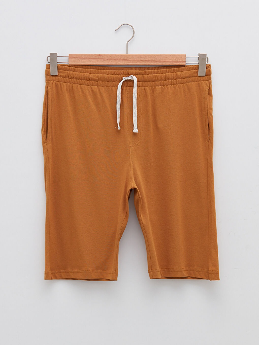 Regular Fit Men's Shorts with Elastic Waist-2