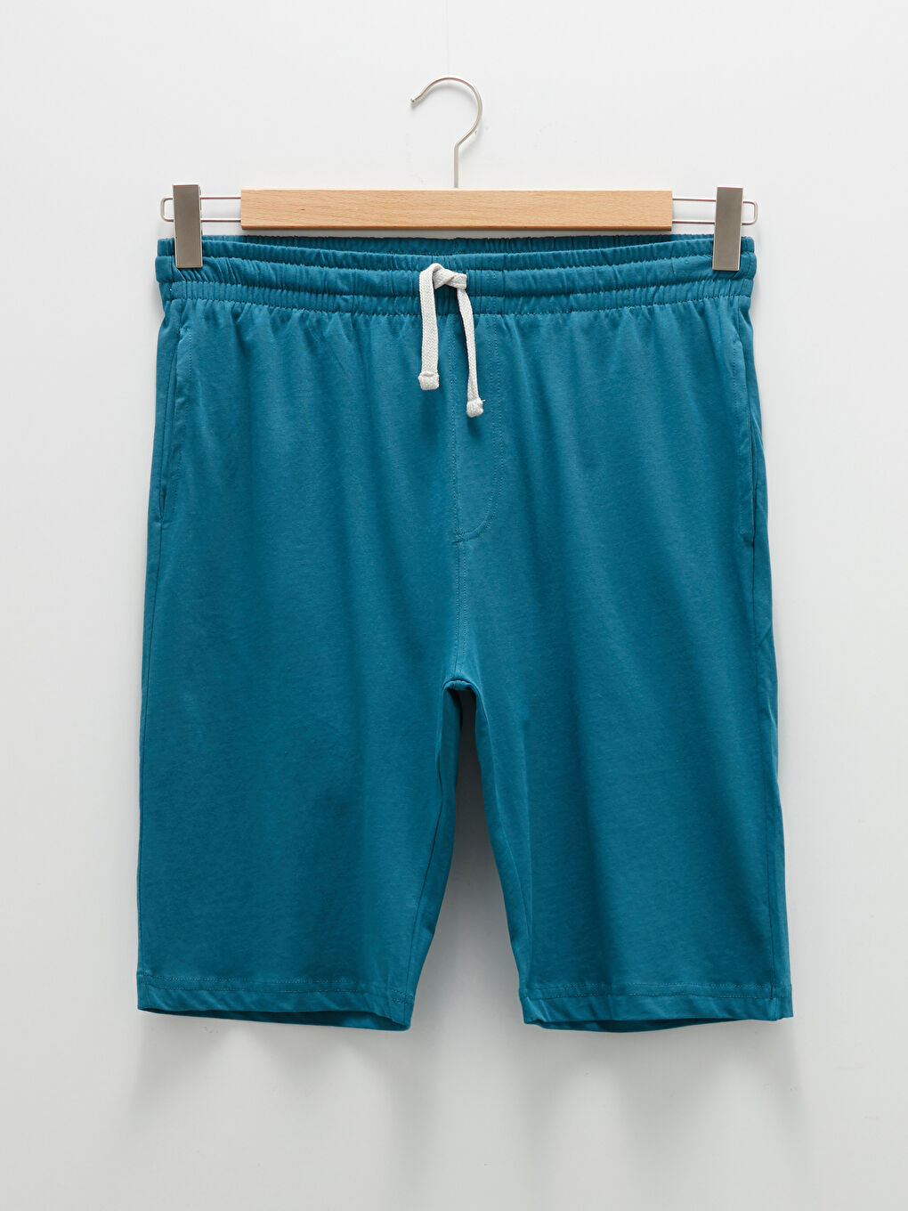 Regular Fit Men's Shorts with Elastic Waist-5