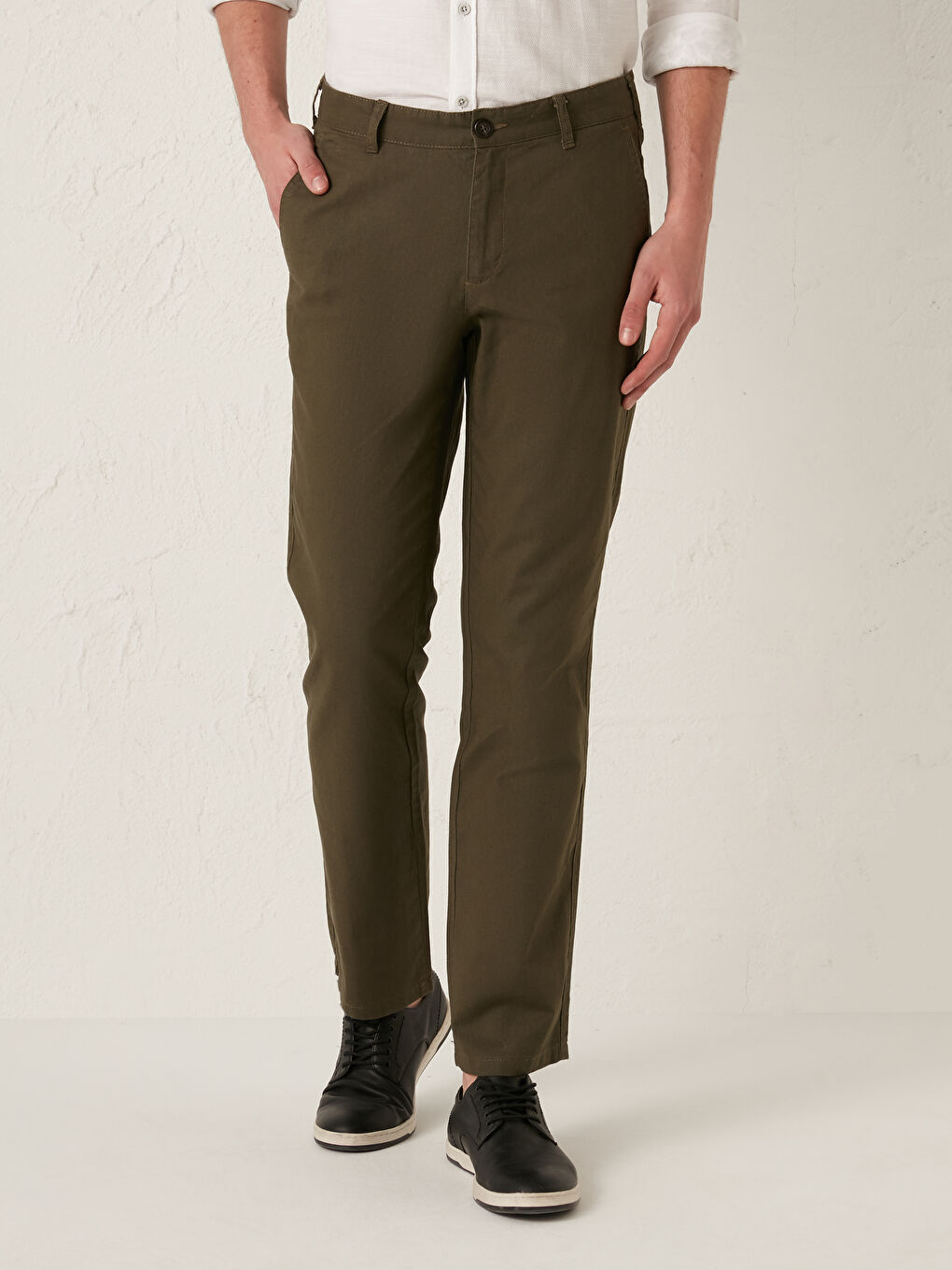 Wide Fit Men's Chino Trousers-3