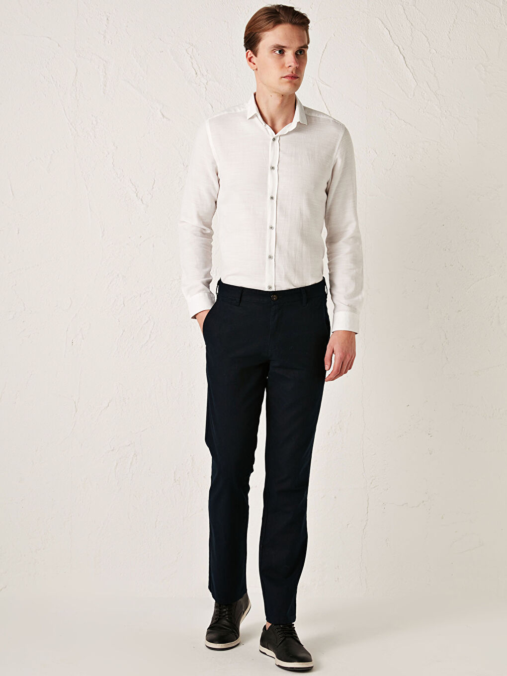 Wide Fit Men's Chino Trousers