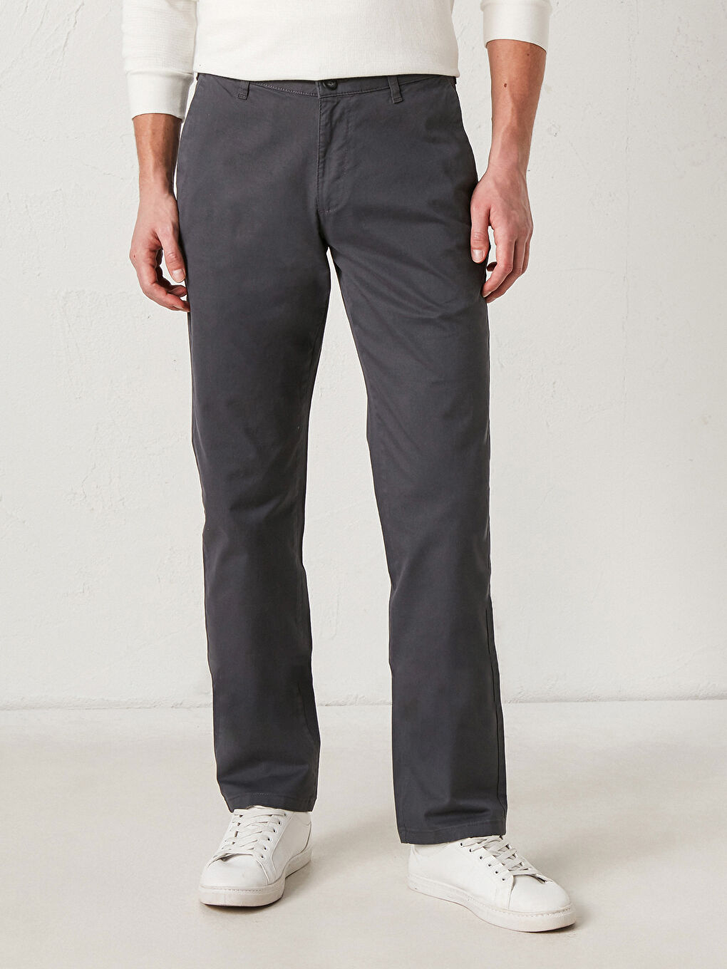 Normal Fit Chino Trousers-2