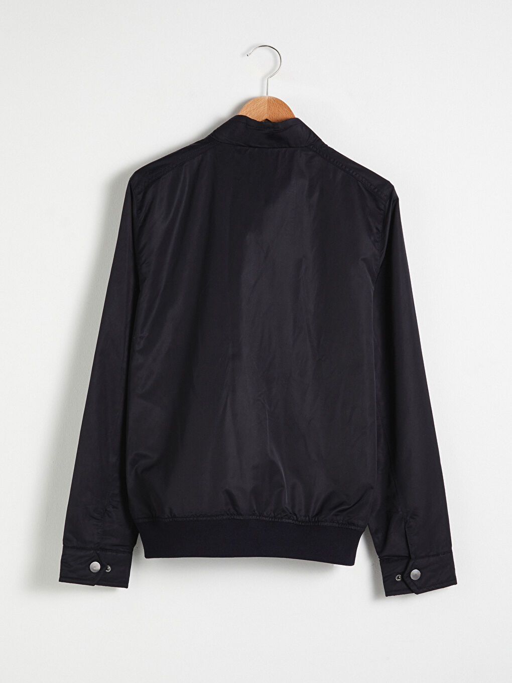 Lacivert Slim Fit Dik Yaka İnce Erkek Mont-6