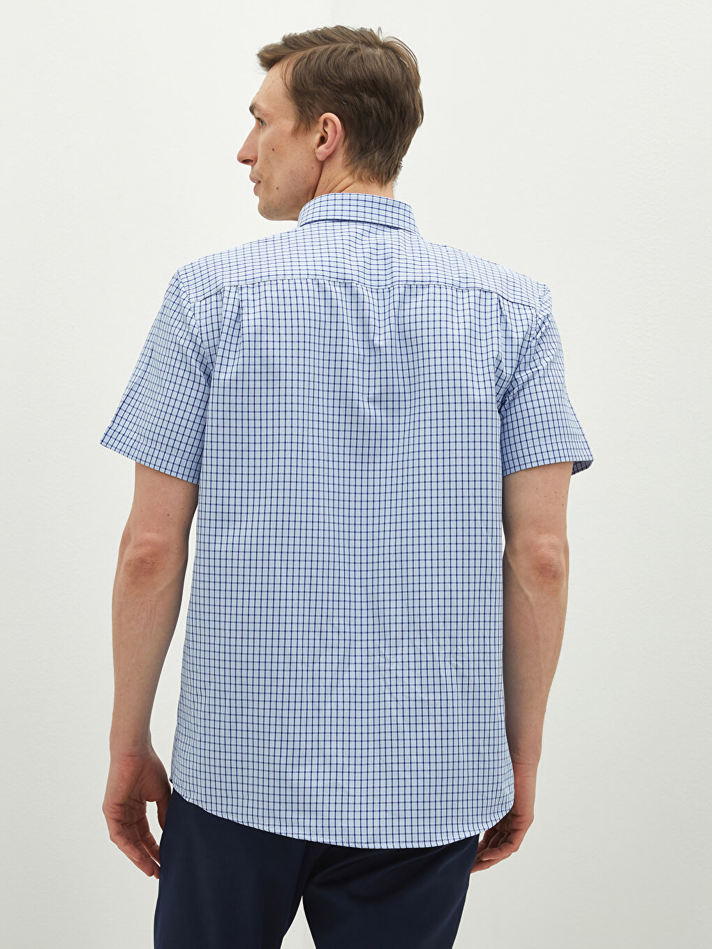 Regular Fit Long Sleeve Twill Shirt-3