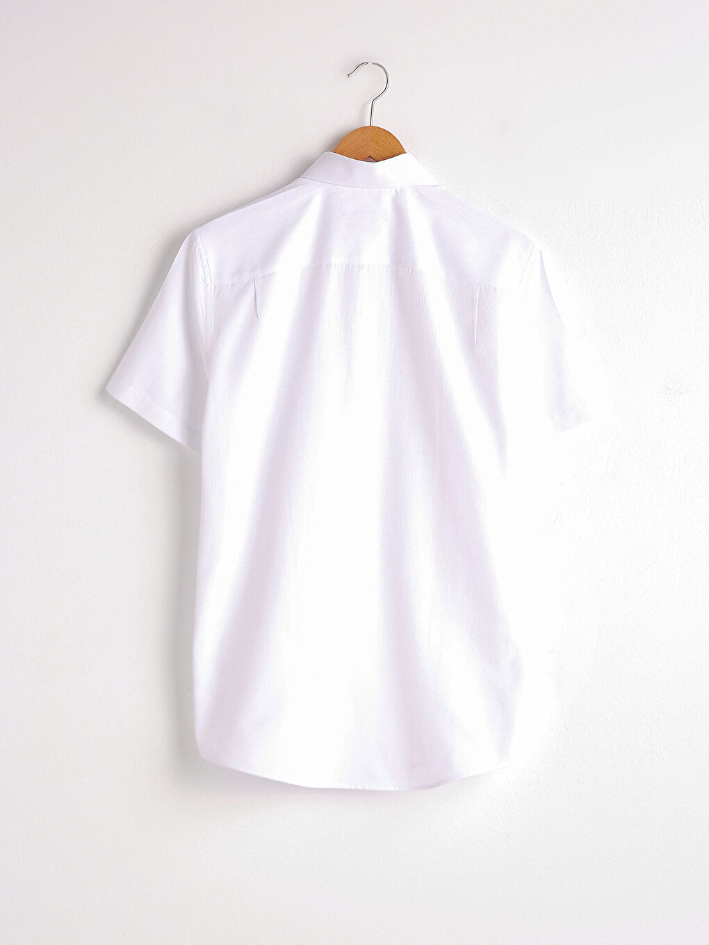 Сорочка звичайного крою з коротким рукавом з тканини твіл-5
