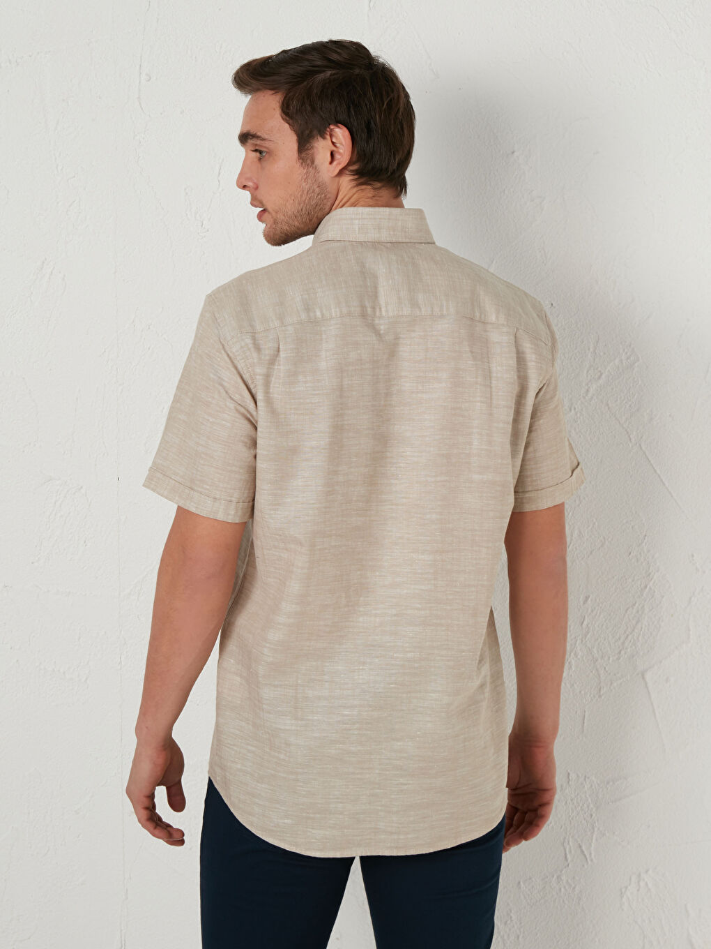 Regular Fit Short Sleeve Shirt-3