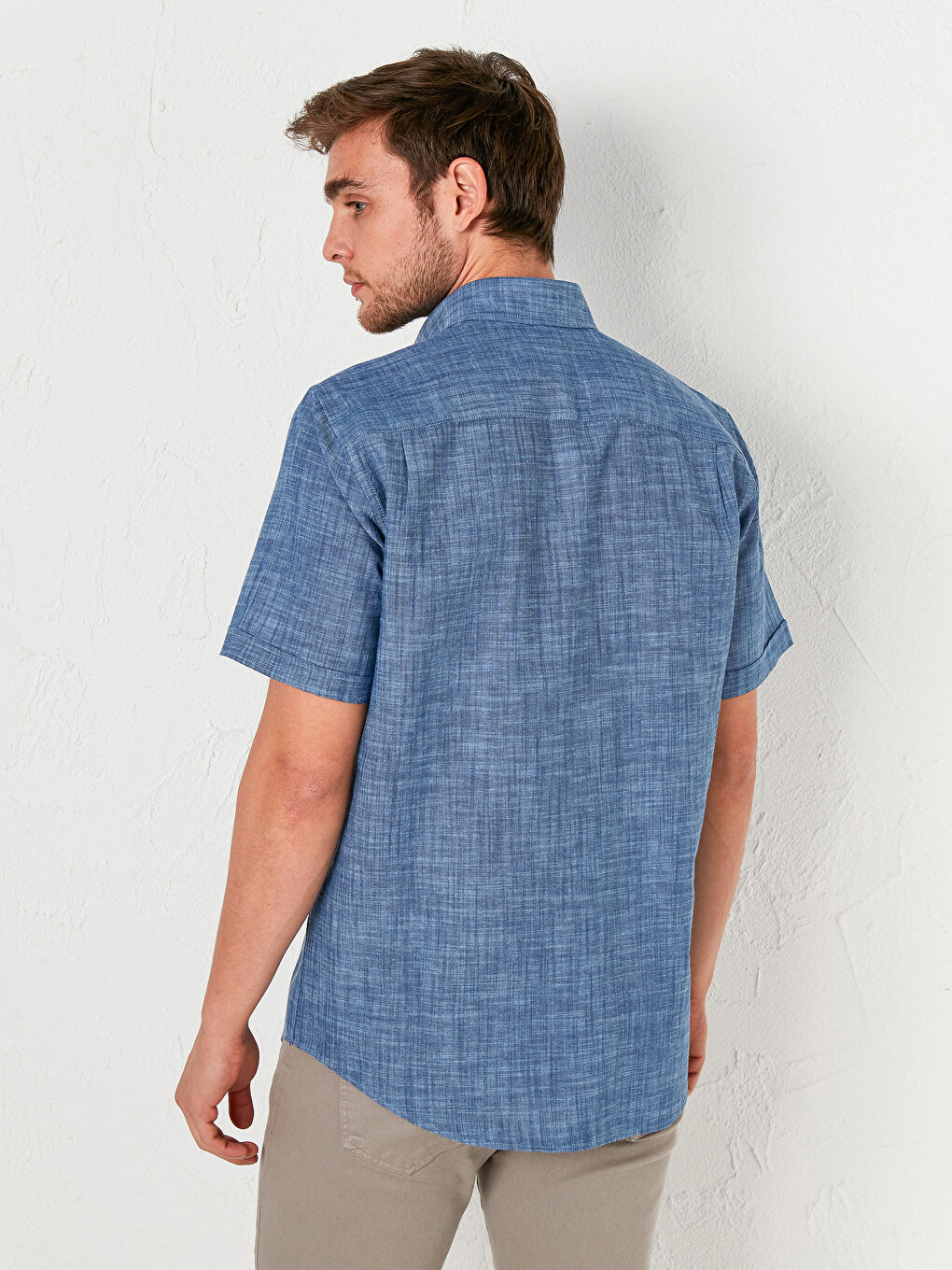 Regular Fit Short Sleeve Shirt-3