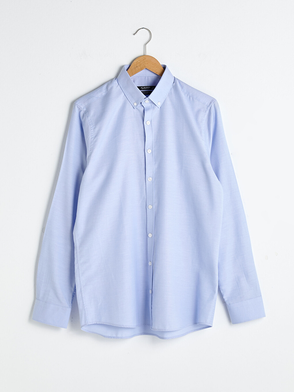 Cămașă Oxford Slim Fit cu Mânecă Lungă pentru Bărbați-6