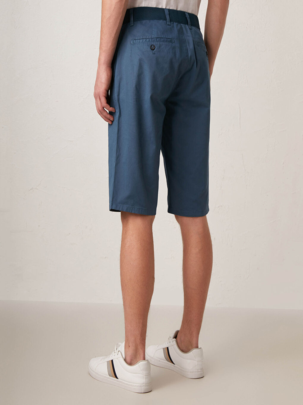 Opušteni kroj Keper Bermuda šorts-4