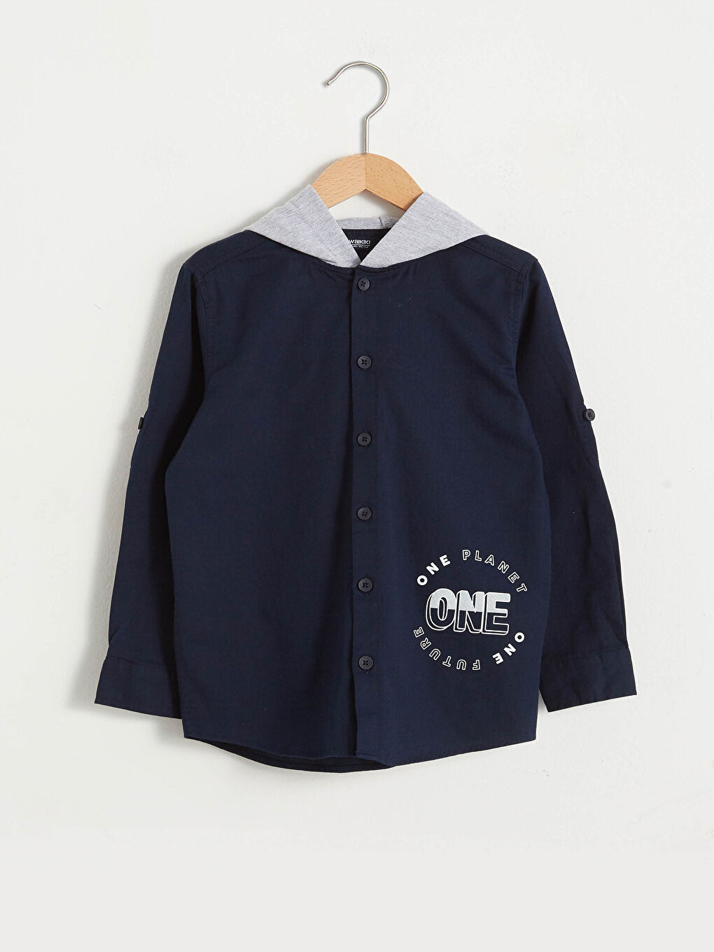 LCW Kids Jungen Kapuzenhemd -S11541Z4-E1J
