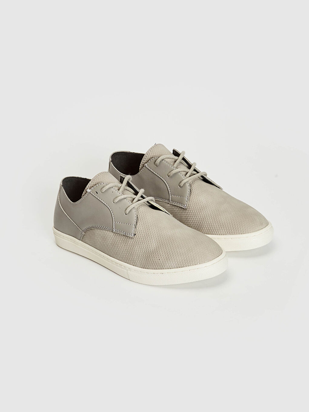 Gri Erkek Bağcıklı Klasik Ayakkabı-3