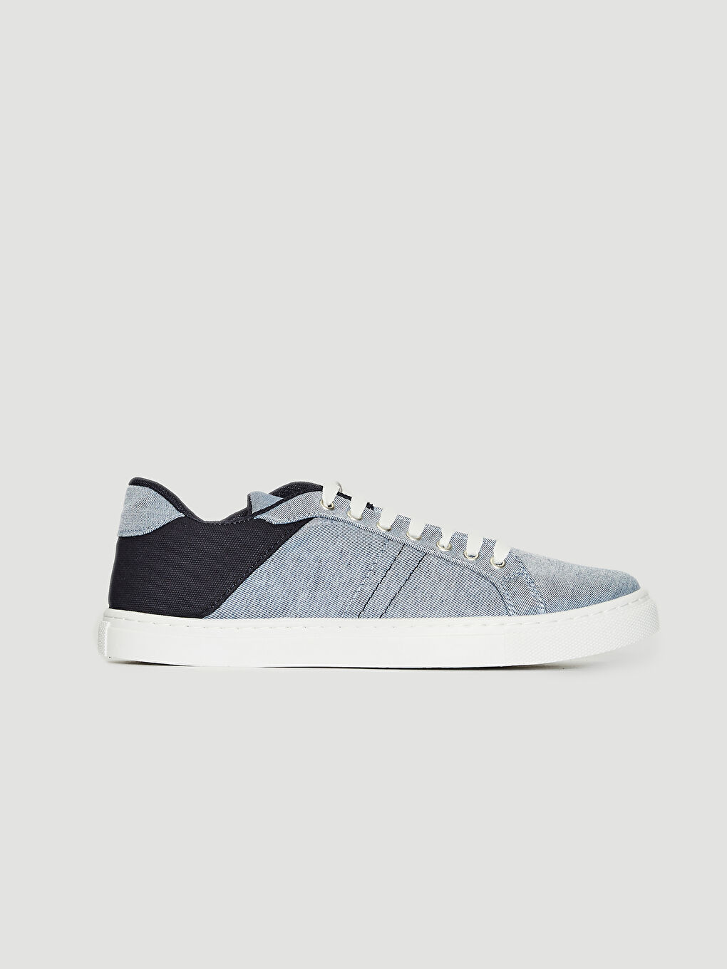 Mavi Erkek Günlük Bağcıklı Spor Ayakkabı-1