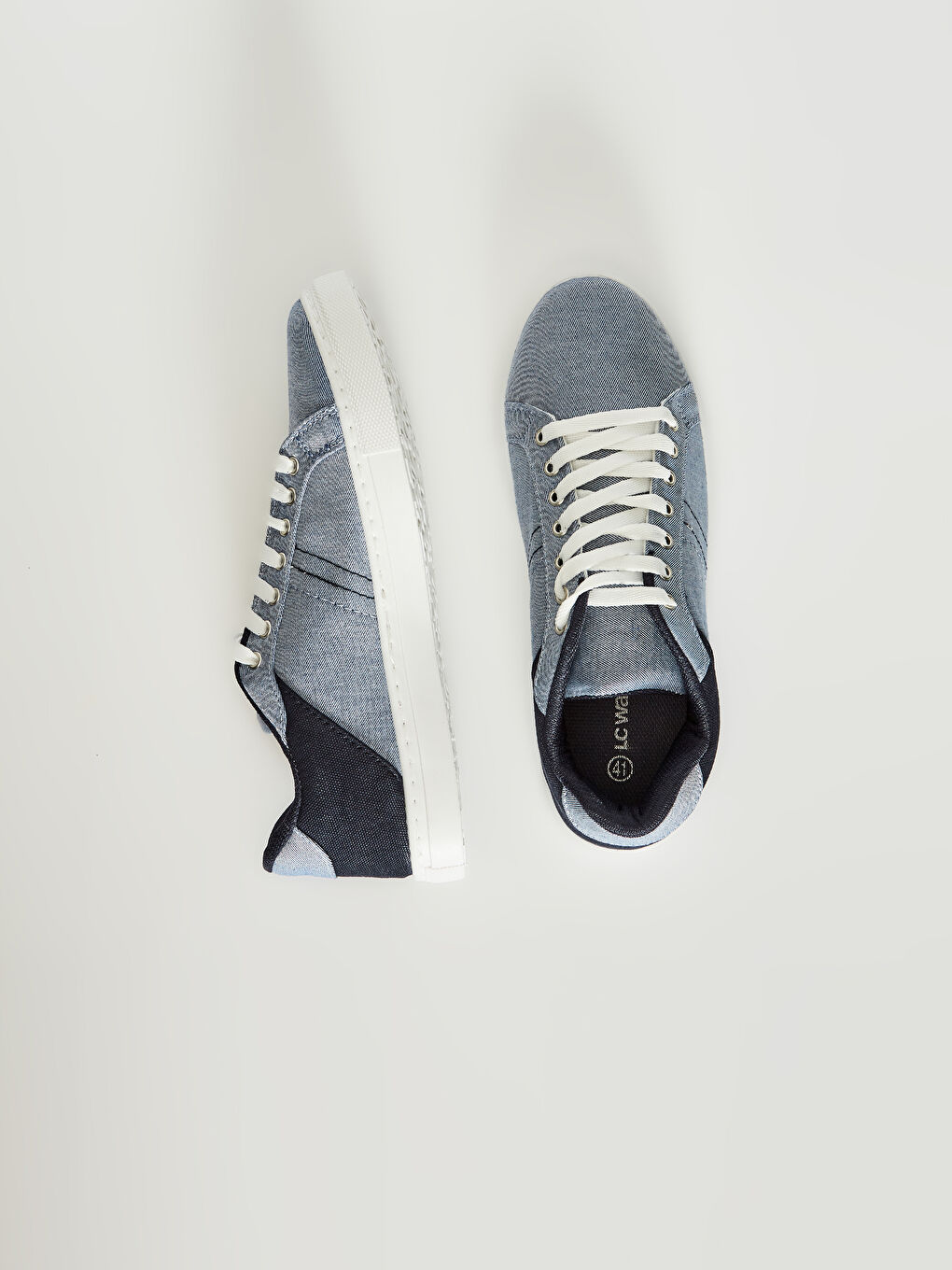 Mavi Erkek Günlük Bağcıklı Spor Ayakkabı-3