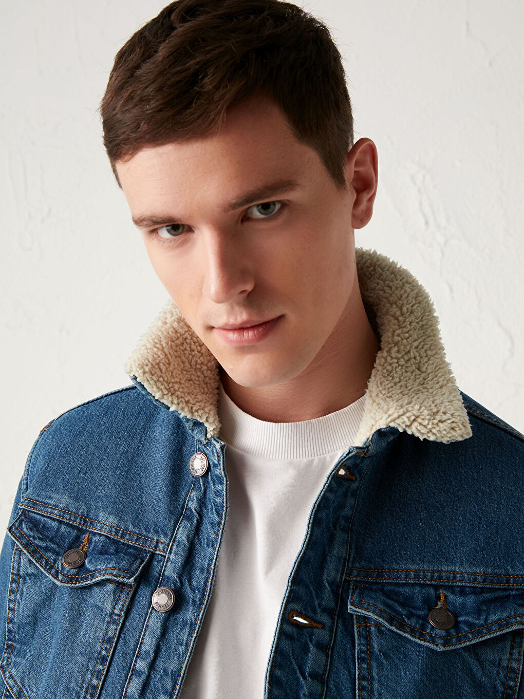 LCW Jeans Jeansjacke für Herren mit Pelz -S11572Z8-H45