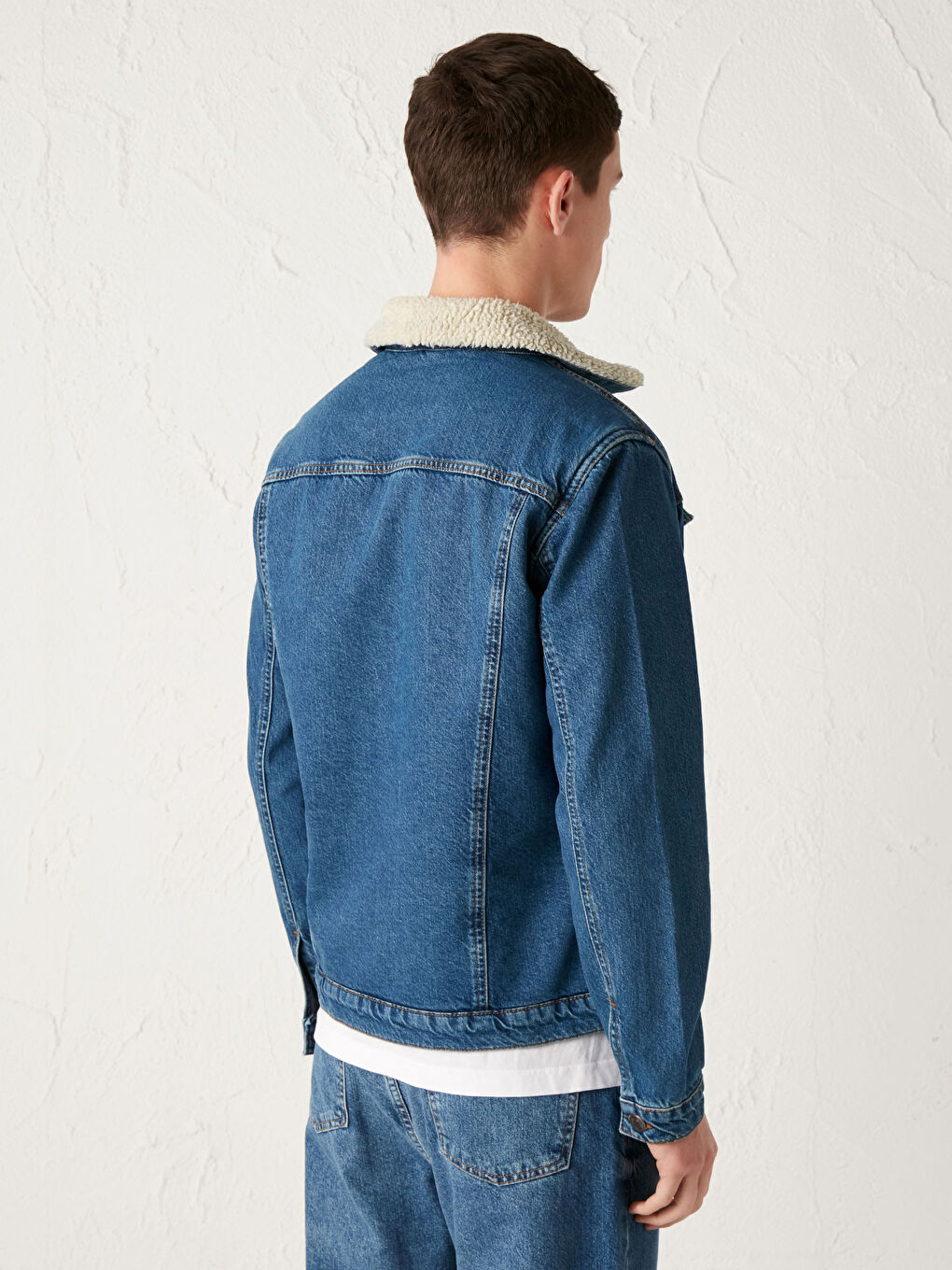 LCW Jeans Jeansjacke für Herren mit Pelz -S11572Z8-H45