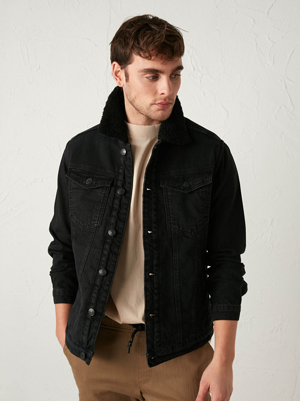 LCW Jeans Standard Fit Jean Jacket -S11577Z8-326 - LC Waikiki