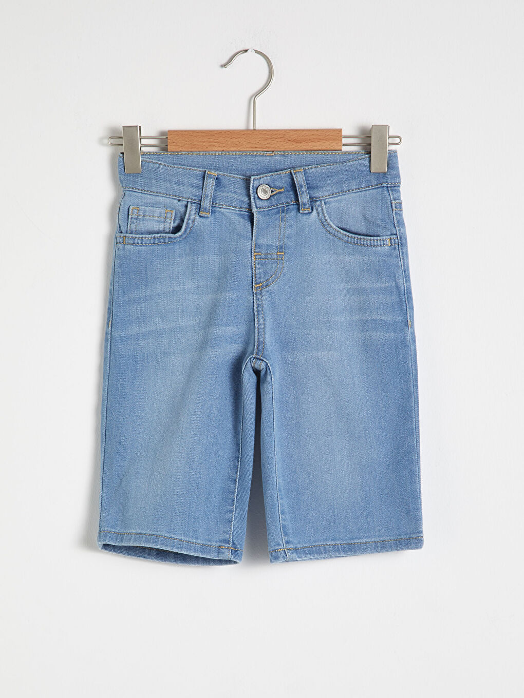 شورت جينز ولادي من القطن
