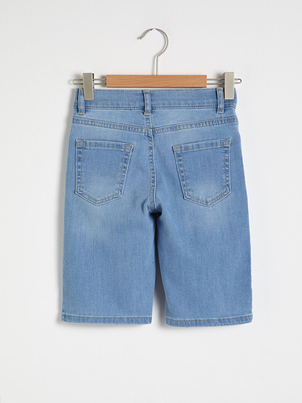 شورت جينز ولادي من القطن-2
