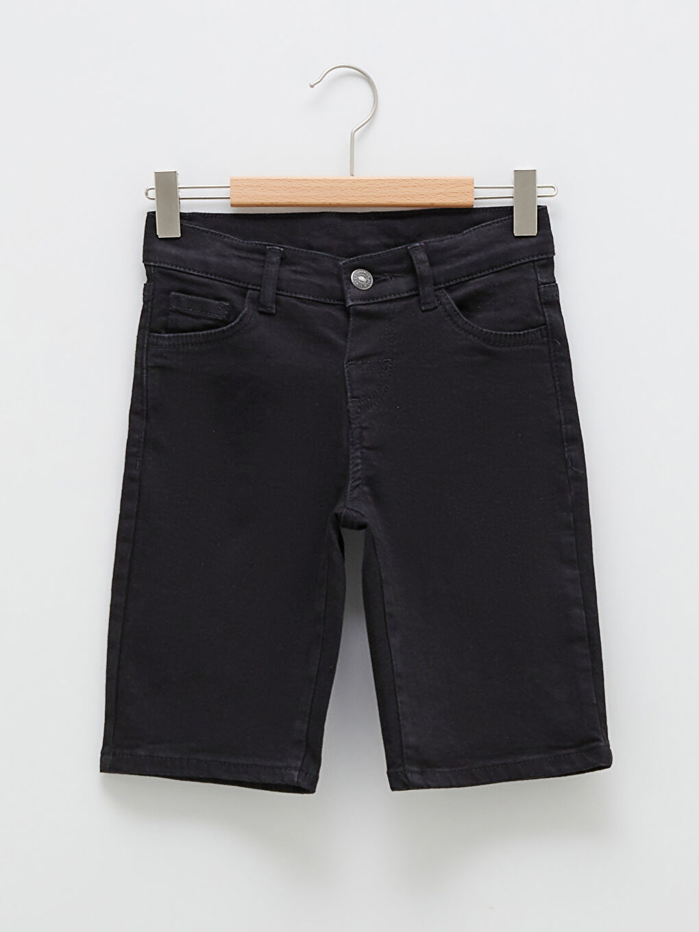 Short en jean garçon en coton